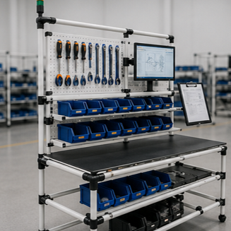 Integración Lean Manufacturing | Estaciones de Trabajo Industriales