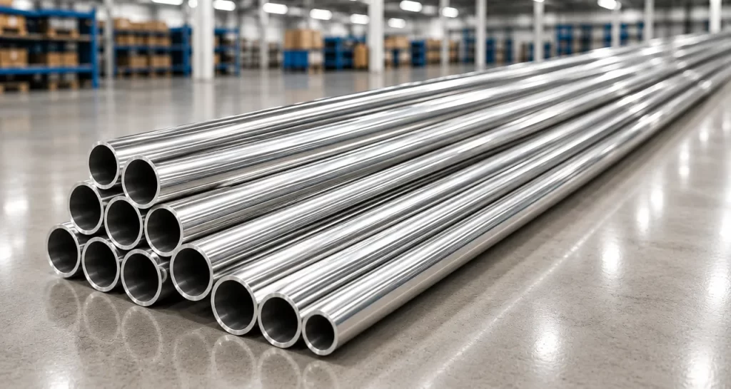 Tubería Inoxidable Lean 28 mm | Acero Inoxidable AISI 201 para Sistemas Modulares